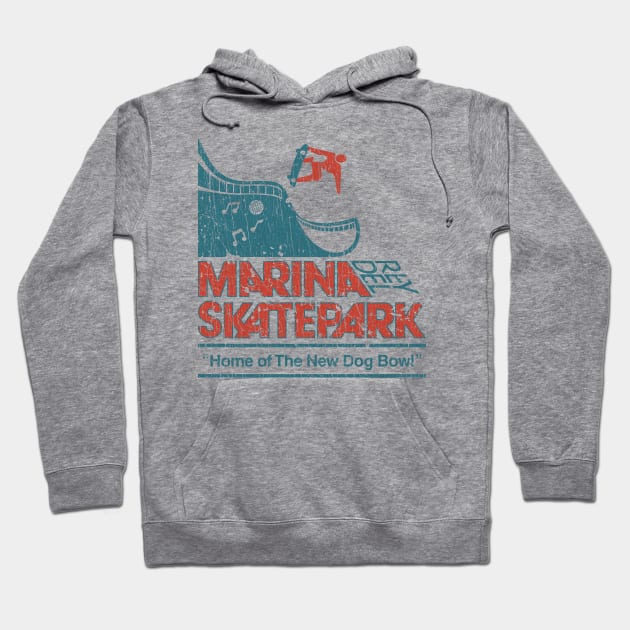 Marina del Rey Skatepark 1978 Hoodie by JCD666